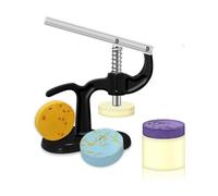 Cpolebev Kit di Stampi per Bombe da Bagno con Un Set Stampi Pressa per Vaporizzatori per Doccia, Strumenti per Bombe da Doccia Stampo e Pressa per Bombe da Bagno per La Realizzazione DIY