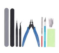 Cpolebev Kit di Strumenti per Appassionati di Modelli Strumenti di Base per Modelli Adatti per Appassionati di Modellismo e Assemblaggio