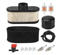 Cpolebev Kit di un Punto per Trattorino Tosaerba FR651V FR730V FS481V, Sostituzione Filtro Olio 49065-7007 Filtro Aria 11013-7047