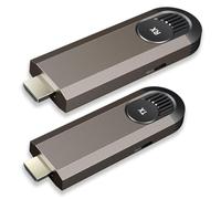 Cpolebev Kit Extender Wireless Trasmettitore e Ricevitore Audio Video 5,8 Ghz Extender Compatibile per Fotocamera, PC Portatile, Monitor TV, Proiettore, 1 Set