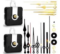 Cpolebev Kit Meccanismo Orologio al Quarzo, Meccanismi Orologio da Parete Sostituzione Un Materia, Sostituzione Orologio Parti di Riparazione DIY