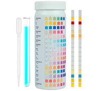 Cpolebev Kit per il Test 'Acqua Potabile 16 In 1 Premium per Acqua Potabile, 100 Strisce Strisce per il Test 'Acqua Accurate Accessori per L'Acqua