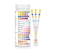 Cpolebev Kit per il Test 'Acqua Potabile 16 nel 1, Kit per il Test 'Acqua per L'Acqua Potabile Strisce per il Test Della Qualità 'Acqua da 100 Pezzi, Libero
