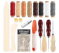 Cpolebev Kit per Legatoria,Kit per Legatoria per Principianti,Kit per La Creazione di Libri Forniture per Legatoria,Strumenti per Legatoria a Mano