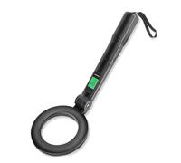 Cpolebev Kit Pieghevole di Rilevamento Metallico 360°Metal Detector Scanner Metallico Scanner di Sicurezza per il Controllo del Meter