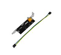 Cpolebev Kit Scheda Madre Universale per Computer con Scheda Audio Digitale 5.1 AC3 Kit. Dotato di Scheda Figlia Ottico-Coassiale 24 Bit 192kHz SPDIF out.