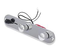 Cpolebev Kit Set Cinghia Circuito Chitarra Elettrica Assemblaggio Scheda di Controllo A 3 Vie per Tele, Prese