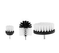 Cpolebev Kit Trapano Elettrica per Detergente Multiuso Strumenti per La Pulizia di Pneumatici per Auto Spazzole per Lavapavimenti da Bagno C