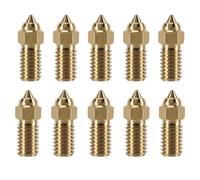 Cpolebev Kit Ugelli da 10 Pezzi Accessori di Ricambio per Neptune 4 Series, Parti Della Stampante 3D Kit Ugelli In da 0,4 mm per Neptune 4, 4 Pro