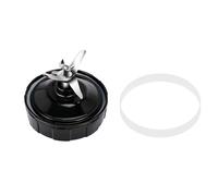 Cpolebev Lame Estrattore Un 7 per Parti di Ricambio del Frullatore con Gomma per Rondella per Auto IQ BL486 BL642 N102 BL682 e Altro Frullatore