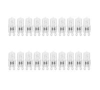 Cpolebev Lampada da Forno G9 Resistente alle Alte Temperature e Durevole Lampada Alogena per Frigoriferi Forni Ventole 40W 500℃ Lampadina Un Perno 120V