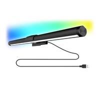 Cpolebev Lampada da Scrivania A LED Barra per Monitor Eye-Care Illuminazione con Regolazione Continua Lampada da Tavolo USB Barra per Computer per/Giochi