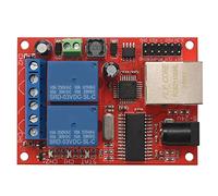Cpolebev LAN Interruttore di Ritardo Scheda Relè Ethernet 2 Vie Modulo Server Modulo Controller/Udp