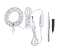 Cpolebev LED Grow Light, Lampada Plant per Piante da Interno nel Crescita, Timer Automatico 4/8/12/18 Ore, per Piante Grasse Bonsai Piccole