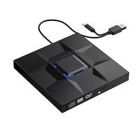 Cpolebev Lettore CD e Dvd Esterno Masterizzatore di Giochi Dvd Lettore di Masterizzatore CD Esterno USB 3.0 Tipo C per PC Laptop Desktop