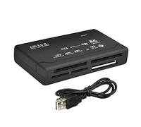 Cpolebev Lettore di Schede Lettore di Schede di Memoria USB2.0 Trasmissione Dati Veloce Lettore di Schede Tutto in Supporto TF SD Mini SD MS XD Nero
