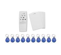 Cpolebev Lettore di Schede RFID da 125 Khz Scrittore ID-125 Khz Copiatrice Duplicatore Lettore RFID Palmare per Controllo Accessi Porta