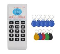 Cpolebev Lettore e Scrittore di Schede RFID NFC IC + 5XUID/T5577Portachiavi 125Khz-13.56MHZ Duplicatore Lettore di Schede Smart RFID IC ID Duplicatore