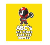 Cpolebev Libro con L'Alfabeto per I Futuri Piloti di Auto da (Libro per Neonati, Libro per Bambini, Libro per Bambini) Facile da Usare
