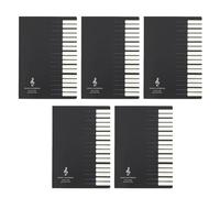 Cpolebev Libro di Musica per Studenti Strumento Musicale per Spartiti per Bambini Modello Semplice di Note per Pianoforte Accessori per Spartiti per Libri per Pianoforte