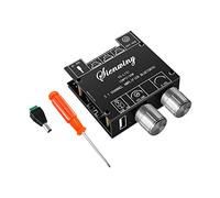 Cpolebev -LT21 Scheda Amplificatore Bluetooth a 2.1 Canali 15W+15W+30W con Manopola del Subwoofer Regolazione del Modulo Audio 'Encoder DC9-24V
