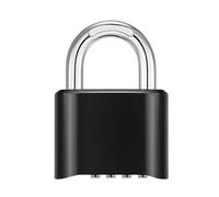 Cpolebev Lucchetto A Combinazione con, Grande Lucchetto Resistente Alle Intemperie per Esterni, Design con Password Nascosta, Lucchetto A Combinazione Ripristinabile Corto