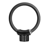 Cpolebev Lucchetto per Spesso in Acciaio Legato per Bicicletta Lucchetto Ad per Bicicletta Lucchetto Antifurto Mini Lucchetto di Sicurezza Portatile per Racchette Durevole Facile