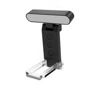 Cpolebev Luce da Lettura A Clip USB - Luce per Libro Pieghevole A LED, Luce da Lettura Portatile Ricaricabile, 6 Livelli di Luminosità Regolabile, Nero