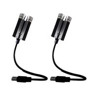 Cpolebev Luce Notturna con Proiettore di Stelle, Regolabile, Romantica, Flessibile, USB, Luci Interne per Auto, Decorazioni per Lampade Notturne Portatili