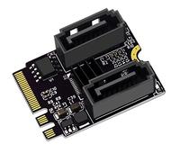Cpolebev M.2 A Key + e Key To SATA 3 Adapter JM582Revision Card SATA III Revision Card Accessori per Computer