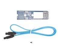 Cpolebev M2 SATA Adapter Convert Card BM KEY M.2 NGFF SATA SSD To 7Pin Adapter Board Card Support 2242 2260 2280 Main Board