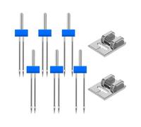 Cpolebev Macchina da Cucire A Doppio Ago Ago Doppio Ago Doppio Elasticizzato Piedino per Nervature A 9 Scanalature per Uso Domestico 2/903/904/90
