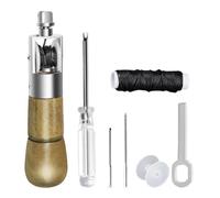 Cpolebev Macchina per Cucire A Mano in Pelle Strumento per Cucire per Intagliare La Pelle in Pelle DIY Strumento per Cucire per Intagliare La Pelle in Pelle di Mucca