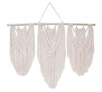 Cpolebev macramè Appeso Un Parete nel Corda di Cotone Bohémien Intrecciato Un Mano Boho Tapestry Home Decor