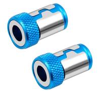 Cpolebev Magnetico con Testa di Cacciavite, Vite Magnetizzata di Aggiornamento Rimovibile per Cacciavite Esagonale e Punte di Potenza, 2 Pezzi