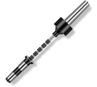 Cpolebev Mandrino Penna da 2MT per Utensile Rotante A Penna per Tornio per Legno con Salvamandrino e Kit Cilindro Penna Rotante In Legno con 5 Boccole