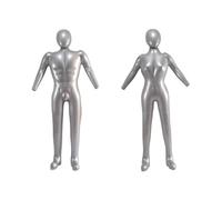 Cpolebev Manichino Gonfiabile per Corpo Intero Femminile Modello Manichino Torso su Misura per Abiti Modello Display