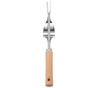 Cpolebev Manico in Legno Diserbo da Giardino in Acciaio Inossidabile Diserbo Manuale Taglierina per Estrattore di Tarassaco Estrattore Multifunzione