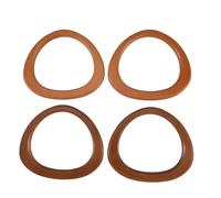 Cpolebev Manico nel Legno per Borsa Cerchio Manici nel Legno Strumento di Ricambio per Borsa un Maglia All'Uncinetto Borsa da Spiaggia Borsa nel Paglia Manici per Borsa