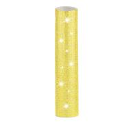Cpolebev Manicotto per Impugnatura del Microfono con Strass Scintillanti per Feste e Programmi TV, per la Maggior Parte dei Microfoni Wireless, Color