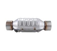 Cpolebev Marmitta Catalitica Universale 3 Pollici 400 Celle Catalizzatore Silenziatore Ad Alto Flusso Euro 1 Rotondo In Acciaio Inossidabile