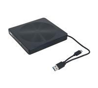 Cpolebev Masterizzatore Dvd Type-C USB-C USB 3.0 unità Ottica Esterna Portatile Portatile Multifunzionale Esterna unità Ottica Esterna