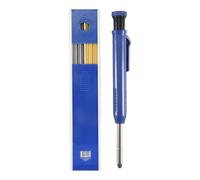 Cpolebev Matita per Saldatori un Punta Lunga con 7 Ricariche da 2,8 Mm Temperamatite Incorporato, per Saldatore per Tubi, Costruzione nel Acciaio