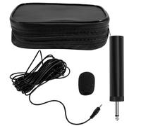 Cpolebev Microfono da 6,5 mm Microfono per Erhu Sassofono Violino Strumento Musicale Eco-Friendly Lavalier Microfono Bavero