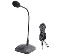 Cpolebev Microfono per Conferenza Cablato QR-501, Microfono per Registrazione Un Collo di Cigno per Riunioni nel Ufficio Microfono Un Condensatore