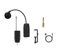Cpolebev Microfono Wireless per Violino Microfono per Strumenti Musicali Ricevitore e Trasmettitore Audio per Esibizioni Sul Palco Clip Lunga