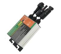 Cpolebev Microinverter Solare 180W Microinverter Solare A Rete Solare Inverter In Metallo Microinverter Sinusoidale Puro Impermeabile DC30V Ingresso 230V
