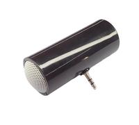 Cpolebev Mini Altoparlante Portatile da 3,5 mm Mini Altoparlante Amplificato Collega e USA per Telefoni Cellulari e Tablet Nero
