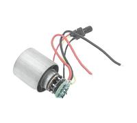 Cpolebev Mini Motore Brushless DC 7-24V 100000 /Min Girante In Lega di Alluminio CNC Ad Alta Velocità Ventola Intubata Regolazione Continua Della Velocità Facile Installazione