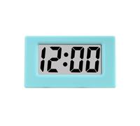 Cpolebev Mini Orologio Triangolo Schermo LED Schermo di Allarme Digitale Elettronico Orologio da Tavolo per Casa Ufficio Tavolo Arredamento Camera da Letto Facile Installazione Blu